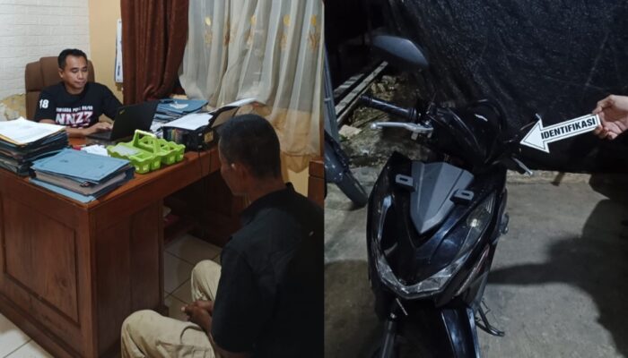 Nekat! Residivis Curi 2 Motor dalam Sehari, Tertangkap Polisi Saat Hendak Kabur