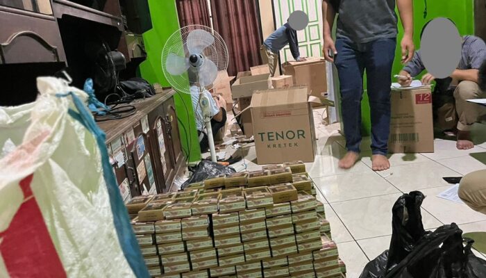 Bea Cukai Kudus Bongkar Jaringan Rokok Ilegal di Jepara, 564 Ribu Batang Disita!