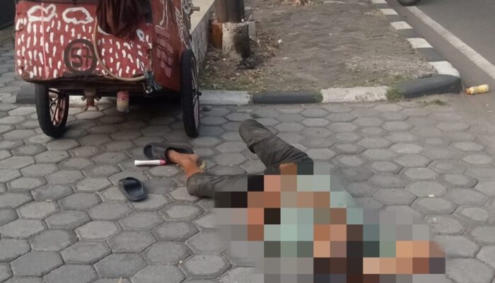 Tragis! “Manusia Gerobak” Tewas di Pinggir Jalan Semarang