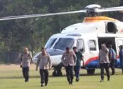 2 Jenderal Pulang Kampung ke Blora Pakai Helikopter, Bahas Proyek Besar Polri