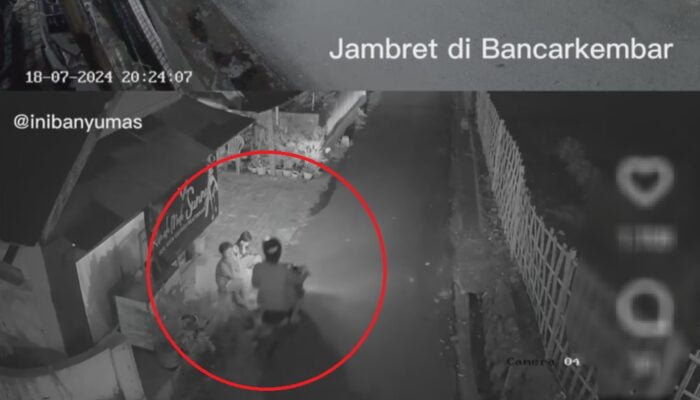 Aksi Cepat Penjambret di Purwokerto Terekam CCTV, Remaja Kehilangan HP
