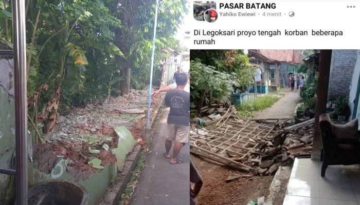 Gempa 4,6 M Guncang Batang, Rumah Roboh dan Masjid Agung Terdampak!