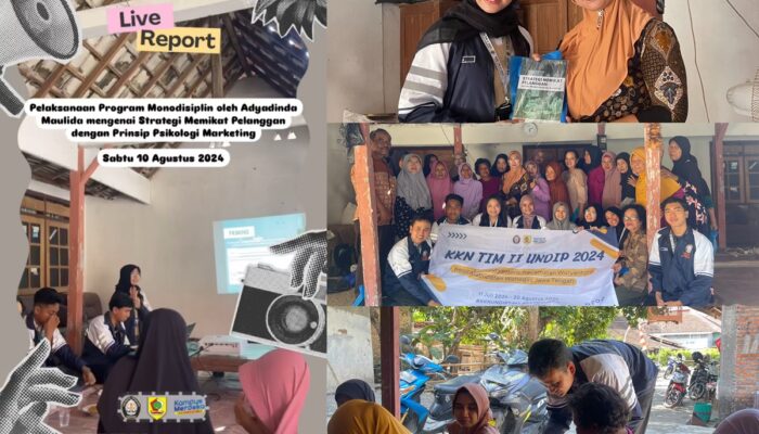 KKN Undip Buka Rahasia Jitu Psikologi Marketing, Bikin UMKM Wuryantoro Makin Cerdas
