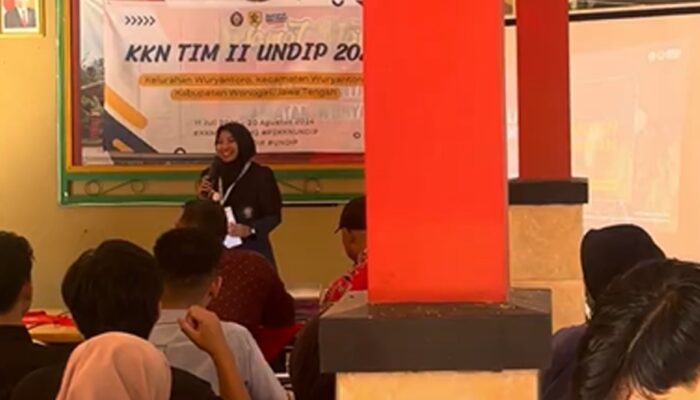 Isi Piringku Jadi Solusi, Mahasiswi Undip Edukasi Remaja Wuryantoro