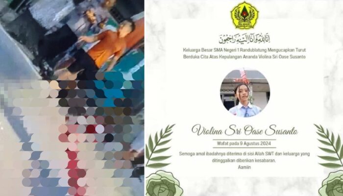 Terburu-buru Berangkat Sekolah, Siswi SMA Tewas Kecelakaan di Blora