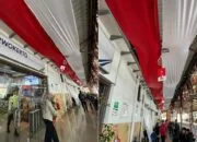Meriah! Kain Merah Putih Sepanjang 450 Meter Sambut HUT RI di Stasiun Purwokerto