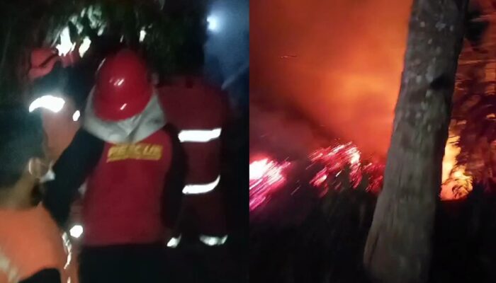 Pembakaran Kayu Picu Kebakaran Lahan Seluas 500 Meter Persegi di Banyumas