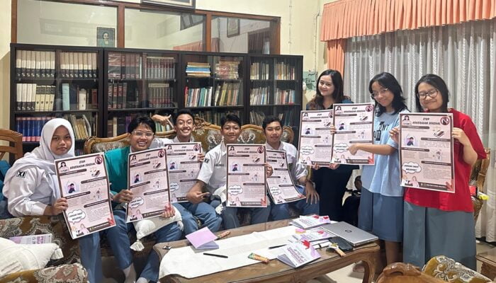 Kekerasan Seksual Mengintai, Mahasiswa KKN Undip Ajak Remaja Lebih Waspada