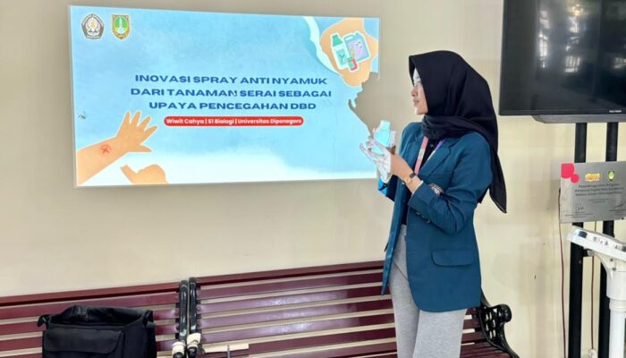 Inovasi Spray Serai, Solusi Mahasiswa KKN Undip Lawan Demam Berdarah di Surakarta