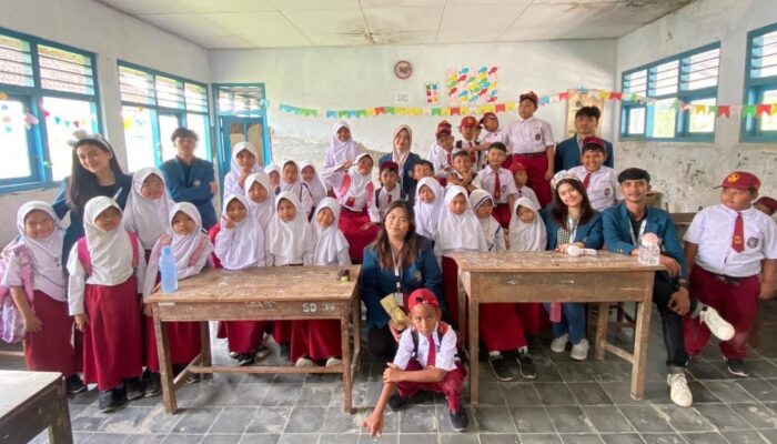 Simulasi Gempa Bumi di SDN 01 Petanjungan, Latih Siswa Tetap Tenang Saat Bencana