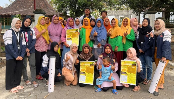 Biopori Milik Desa: Inisiatif KKN Undip Tingkatkan Kesuburan Tanah dan Kurangi Sampah Organik