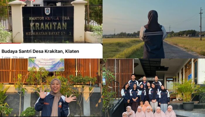 Buka Mata Dunia, Mahasiswa KKN Undip Angkat Budaya Santri Desa Krakitan