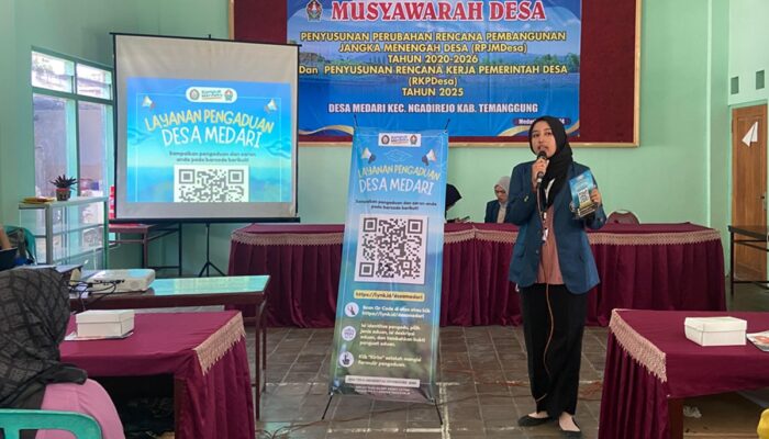 KKN Undip Ciptakan Platform Pengaduan Online, Suara Warga Medari Kini Lebih Terdengar