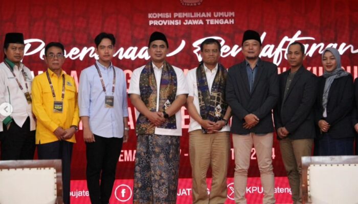 Sah! Koalisi 12 Parpol Dukung Ahmad Luthfi-Taj Yasin di Pilkada Jateng 2024