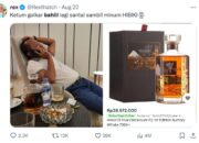 Viral Foto Mirip Menteri ESDM dengan Sebotol Whisky Jepang Seharga Rp 38 Juta