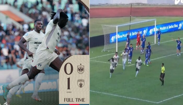 Gol Tunggal Sandro Embolo Penentu Persita di Laga Pembuka Liga 1