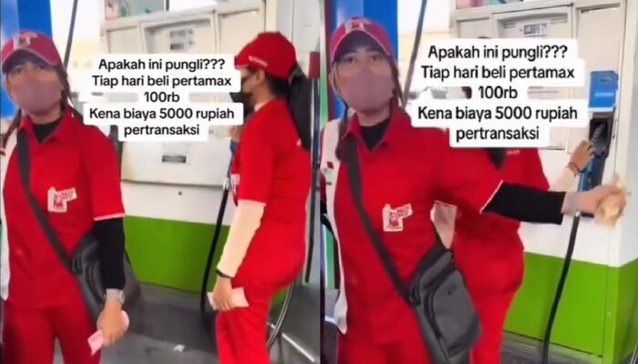 Viral Pembeli BBM Marah Dipotong Biaya Admin Rp 5 Ribu, Pertamina Pecat Operator SPBU