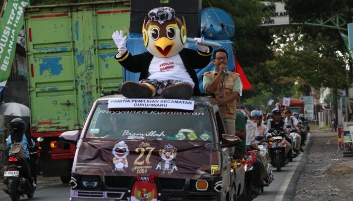 Kenalkan Si Jakra, Maskot Pilkada 2024 Tegal: Kirab Serentak Disambut Antusias