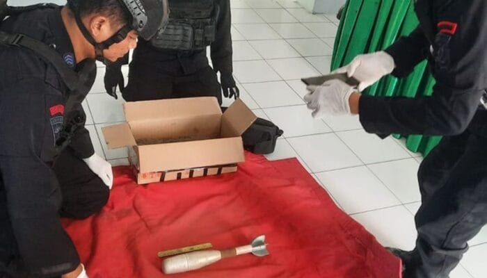 Heboh Penemuan Mortir di Kediri, Ternyata Hanya Replika