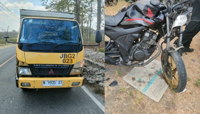 Kecelakaan Tragis di Jalan Blora–Cepu, 1 Orang Pemotor Tewas dan Rekannya Kritis
