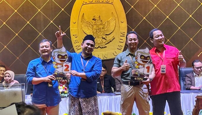 Resmi! Andika-Hendi Dapat Nomor 1, Luthfi-Gus Yasin Nomor 2 di Pilgub Jateng 2024