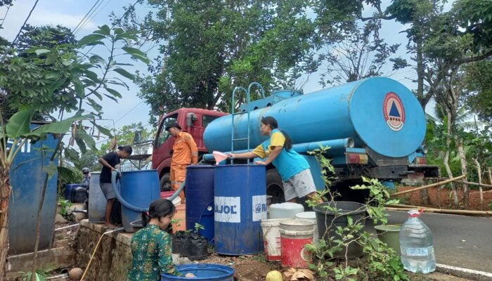 Meski Hujan Mulai Turun, Kekeringan di Banyumas Belum Berakhir, 1,6 Juta Liter Air Disalurkan