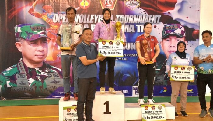 DPUPR Grobogan dan PBV Angkatan Laut Berjaya di Piala Panglima TNI
