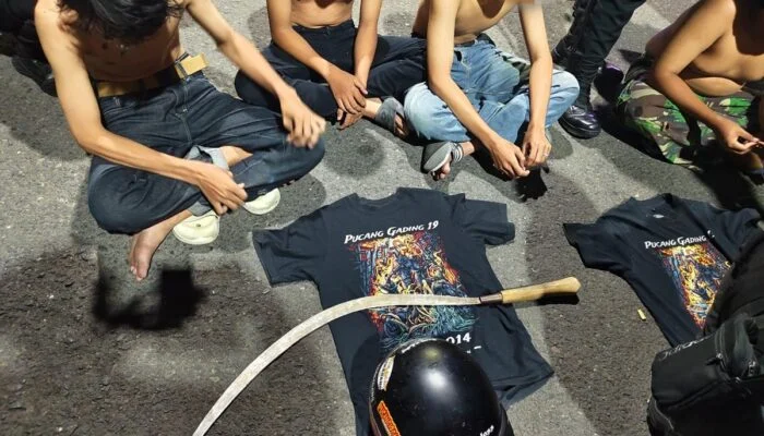 Aksi Tawuran di Semarang Gagal, 22 Remaja dengan Senjata Tajam Ditangkap