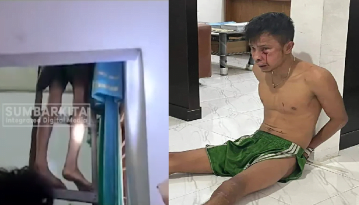 Momen Dramatis Penangkapan Buronan Indra Septiarman yang Sembunyi di Loteng