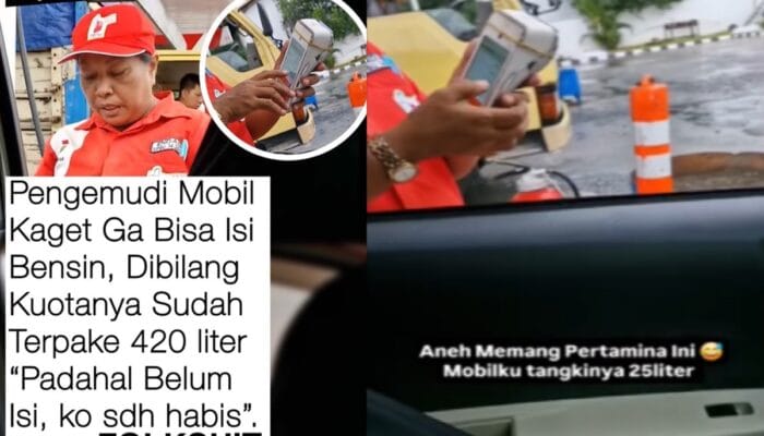 Viral! Pengendara Kebingungan, Kuota MyPertamina Terpakai 420 Liter Padahal Belum Isi BBM