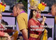 Viral! Pria Tua Lakukan Pelecehan Saat Sawer Penari Bali Pakai Mulut