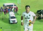 Kontroversi Penalti di Menit Akhir, Pemain Sulteng Beri Pukulan Kepada Wasit di PON XXI