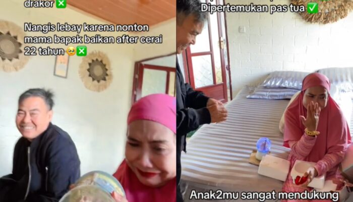 Kisah Haru Mantan Pasangan Bertemu Lagi Setelah 22 Tahun Cerai