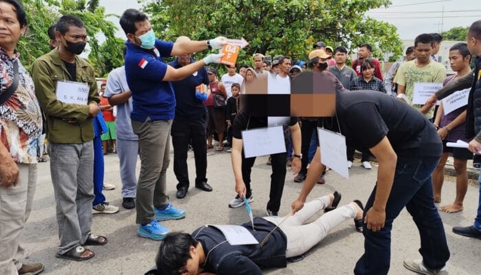 Tawuran 2 Gangster Pecah di Semarang, Rekonstruksi Ungkap Momen Mencekam