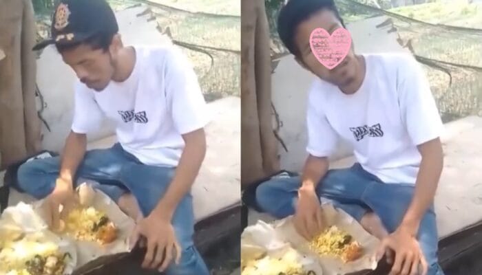 Viral Suami Tetap Asyik Makan Nasi Padang Bareng Selingkuhan, Saat Dilabrak Istri Sah