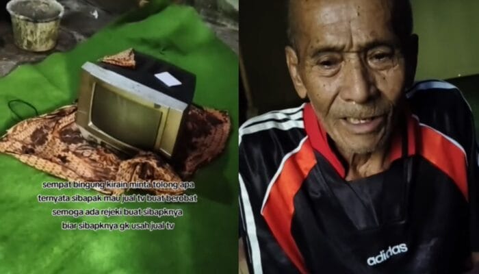 Viral Kisah Kakek Ingin Jual TV untuk Berobat, Bank Keliling Justru Beri Bantuan Rp 6 Juta