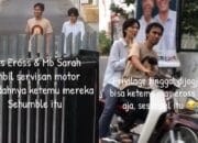 Berboncengan dengan Motor Lawas di Yogyakarta, Kesederhanaan Eross Candra dan Istri Tuai Pujian