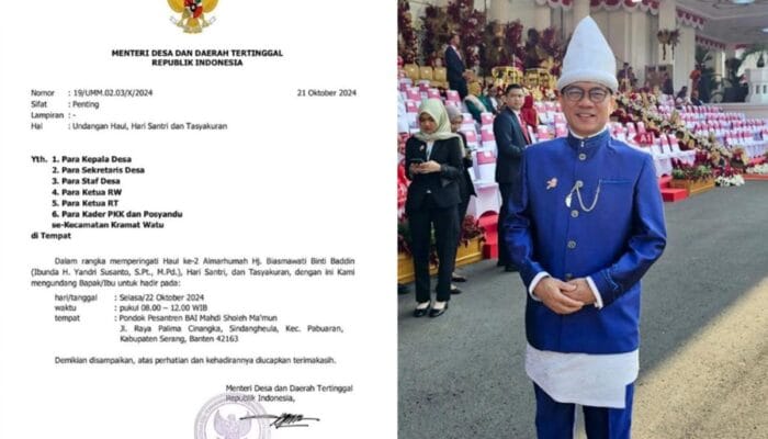 Kontroversi Undangan Haul Ibunda Menteri Yandri Pakai Kop Kementerian Disorot Mahfud MD