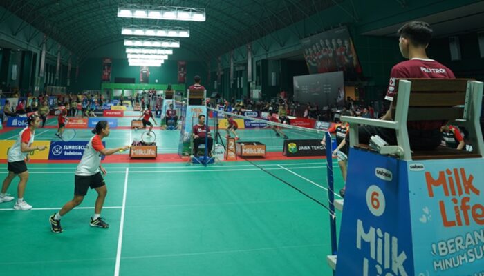 Semarak Turnamen Polytron Gubernur Cup 2024: 1.169 Atlet Bulutangkis Beradu Kualitas di Kudus