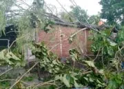 Hujan Lebat dan Angin Kencang Terbangkan Atap di Banyumas, Hingga Mobil Tertimpa Pohon